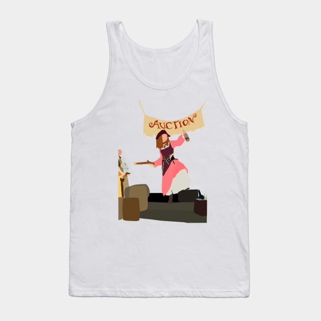 The Red Head Tank Top by alexisnicolette